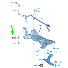 Load image into Gallery viewer, 1695011 4M515A103AB 1327662 AV615A103AB Upper Litter Front Axle Carrier Rubber Bush for Ford Focus 2012