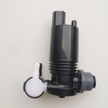 Load image into Gallery viewer, Windshield water pump with spare eyelet  Wiper Front &amp; Rear Windscreen Wiper Washer Pump Motor with Grommet For Ford Fiesta 2009-2013 Hatchback Estate Twin Water Outlet