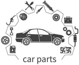 ED8C5K619AA Rear machine buffer glue For Ford Focus CF 15-18